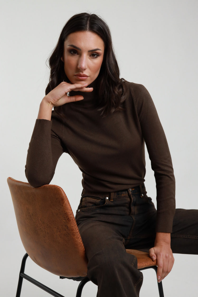 SUSY MIX - LUPETTO CICLISTA - MORO