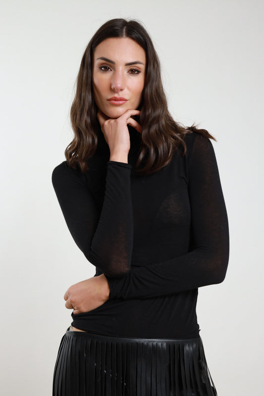 SUSY MIX - LUPETTO CACHEMIRINA - NERO