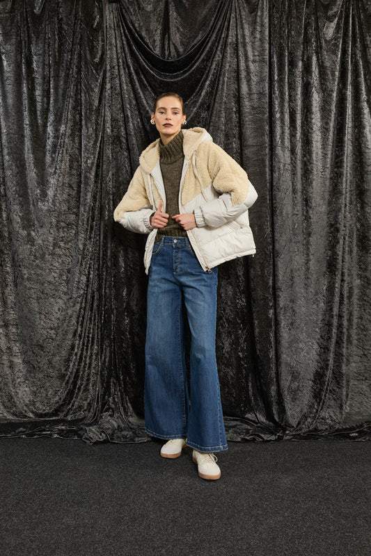 SOUVENIR - JEANS A PALAZZO - DENIM