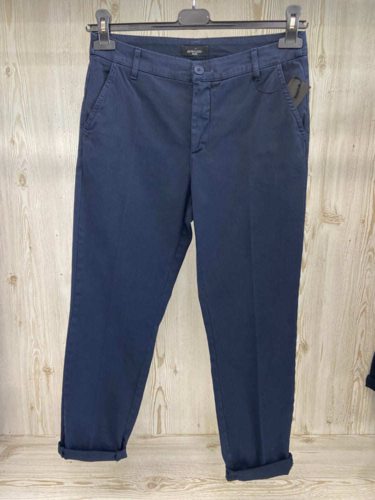 CARMEN - PANTALONE TAGLIO UOMO - BLU TG 48